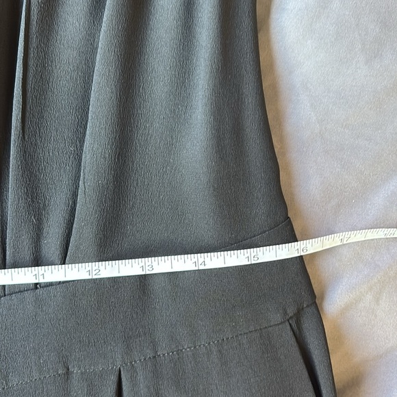 Maje Silk Jumper with leather trim at shoulder Size 1 - Picture 13 of 14